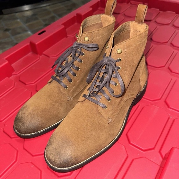 Cole Haan Feathercraft Grand Suede Oxfords Chukka Ankle Boots; Men’s Dress Shoes - Picture 4 of 12